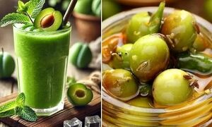 اسموتی گوجه سبز؛ نوشیدنی ترش و خنک برای روزهای گرم تابستان