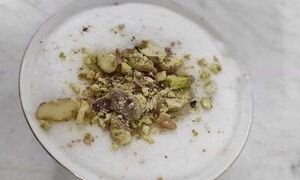 طرز تهیه دسر کف خراسانی (کف بیخ) + ۹ نکته مهم که باید بدانید