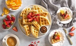 طرز تهیه وافل