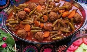 امروز با لوبیا سبز این خورش خوشمزه را درست کنید
