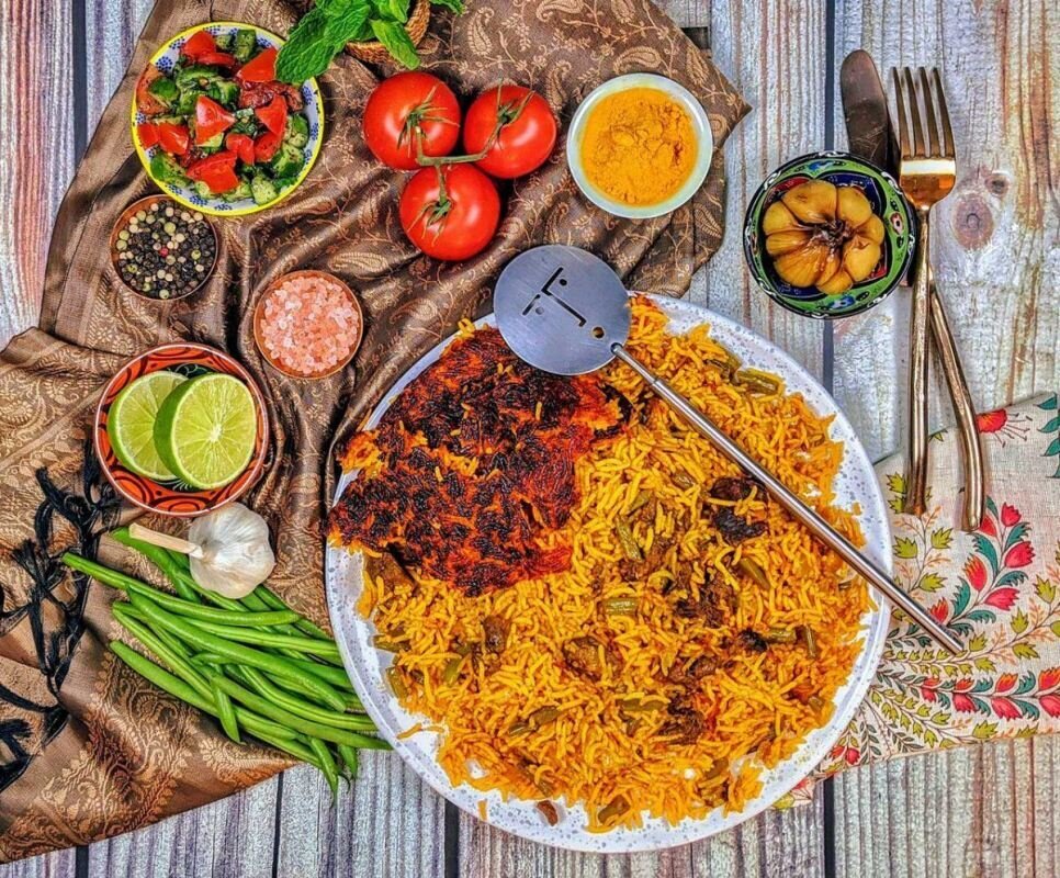 چگونه برای ۴ نفر لوبیا پلو بپزیم؟ ؛ راز خوشمزه شدن لوبیا پلو