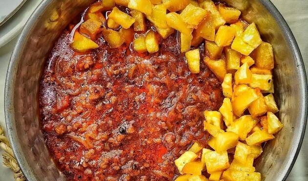 طرز تهیه خورش بیج بیج مازندرانی