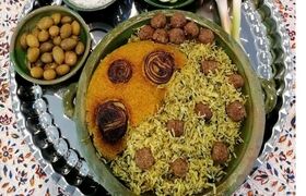 طرز تهیه اسفناج پلو؛ برای درمان سرماخوردگی این قاطی پلو را بپزید