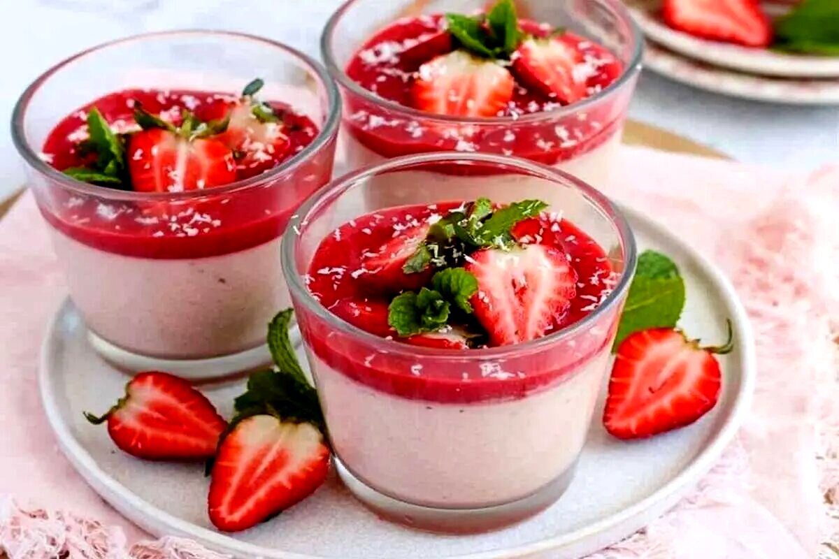 این دسر خوشمزه بعد از غذا می‌چسبد