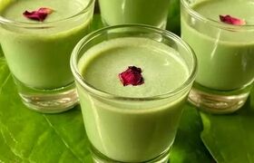 فراپه طالبی با بیسکوییت؛ نوشیدنی خاص، خوشمزه و مقوی روزهای داغ تابستان