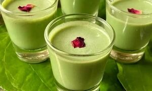 فراپه طالبی با بیسکوییت؛ نوشیدنی خاص، خوشمزه و مقوی روزهای داغ تابستان