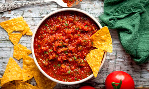طرز تهیه سس دیپ سالسا خانگی