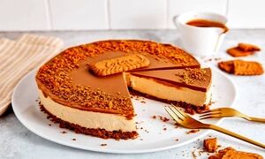طرز تهیه چیز کیک لوتوس