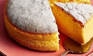 طرز تهیه چیز کیک ژاپنی پنبه ای برای عصرانه