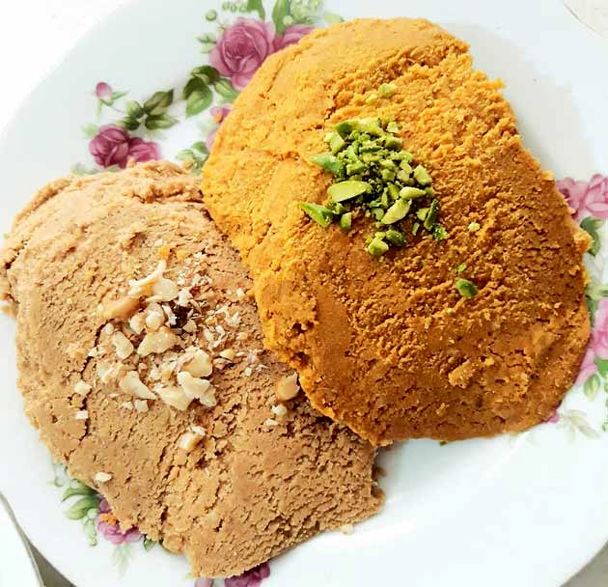 طرز تهیه حلوا کفگیری، دسر معروف آذربایجان