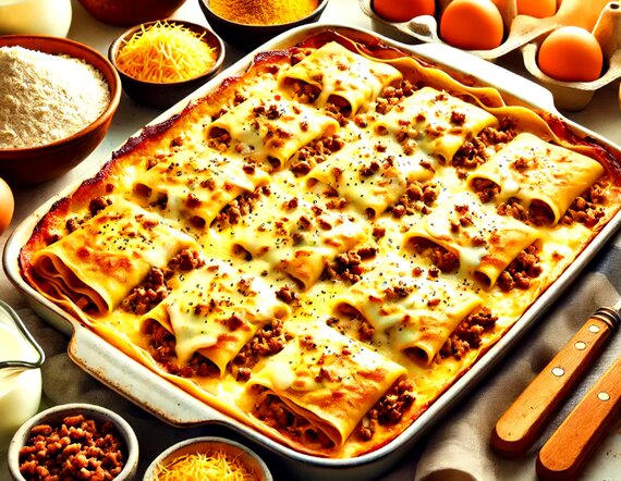 طرز تهیه کرپ پیتزایی