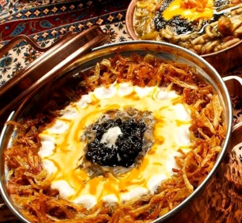 (ویدیو) دستور پخت آش عباسعلی کرمانشاه