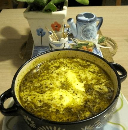 طرز تهیه اشکنه تهرانی با سیب زمینی و شنبلیله