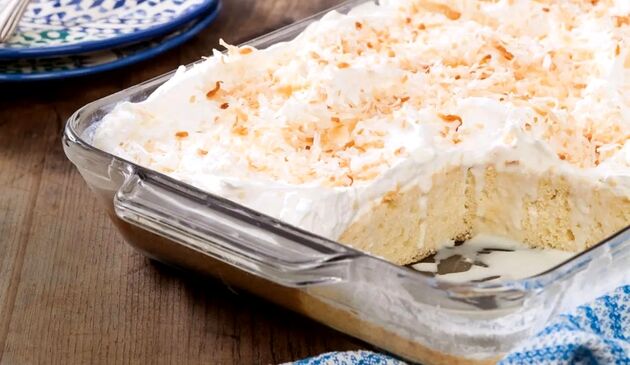 طرز تهیه دسر گل برفی؛ دسر مشهور ترکیه‌ای