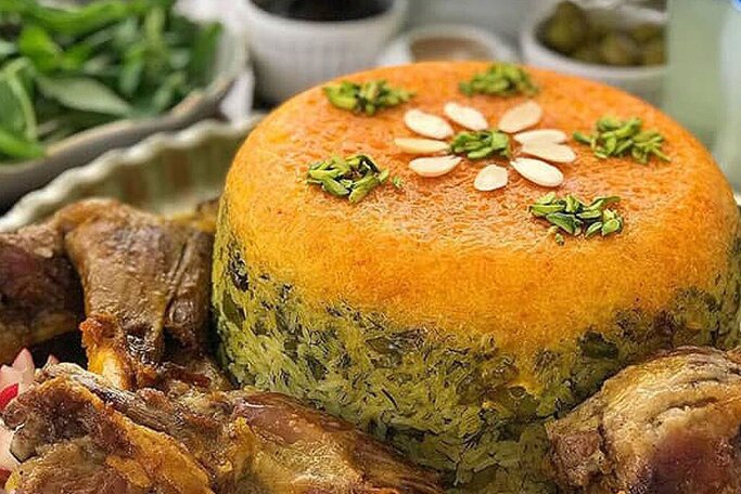 طرز تهیه ته چین باقالی پلو به روش رستورانی