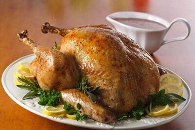 طرز تهیه مرغ شکم‌پر شمالی در فر و بدون فر 