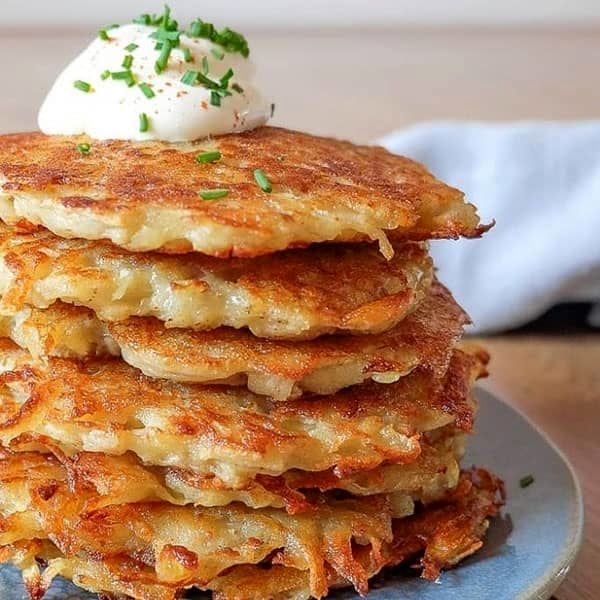 طرز تهیه پنکیک سیب زمینی یا کارتوفل