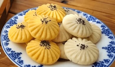 (ویدئو) طرز تهیه شیرینی برنجی بدون تخم مرغ و فر
