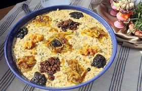 طرز تهیه آش شوربای زیره کرمان