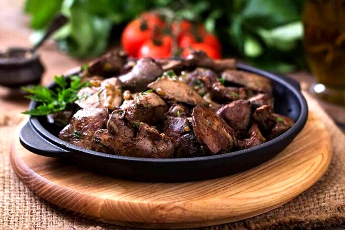 (ویدئو) طرز تهیه غذای عربی با جگر مرغ به سبک آشپز کویتی