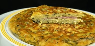 (ویدیو) طرز تهیه کیک کوکو با کدو و تخم مرغ