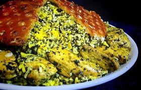 طرز تهیه یک پلوی مخلوط خوشمزه با اسفناج