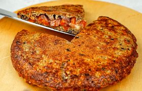 (ویدئو) طرز تهیه کوکوی بادمجان؛ یک خوشمزه و جدید