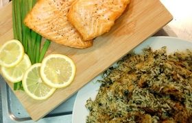طرز تهیه سبزی پلو با ماهی مخصوص شب عید نوروز