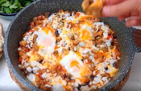 (ویدیو) دو دستور با بادمجان بسیار عالی برای شام