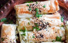 طرز تهیه بورک پنیر جعفری