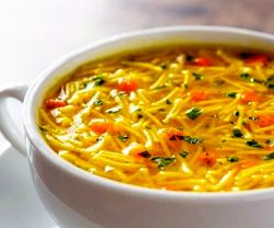 طرز تهیه سوپ ورمیشل خوشمزه رستورانی فوری با و بدون مرغ