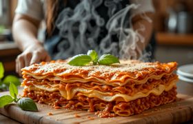 طرز تهیه لازانیا چیکن کِرِم دار