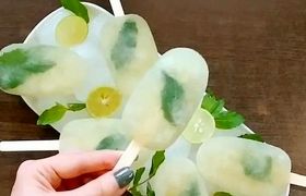 (ویدیو) طرز تهیه بستنی یخی موهیتویی، خنک کننده تابستان