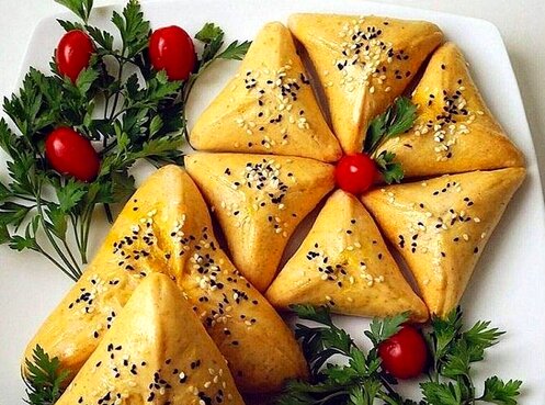 طرز تهیه فطایر مرغ عربی