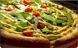 طرز تهیه پیتزا با سس ریحان به همراه آموزش خمیر پیتزا