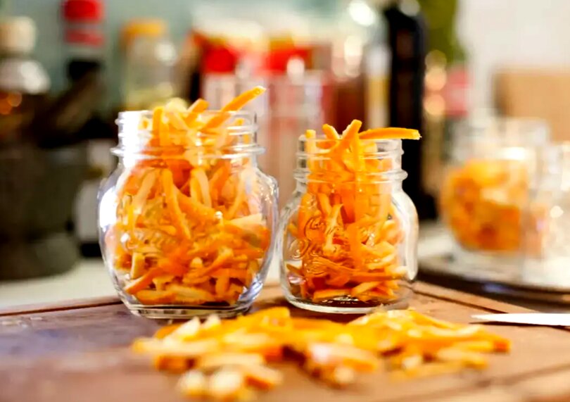 طرز تهیه خلال نارنج