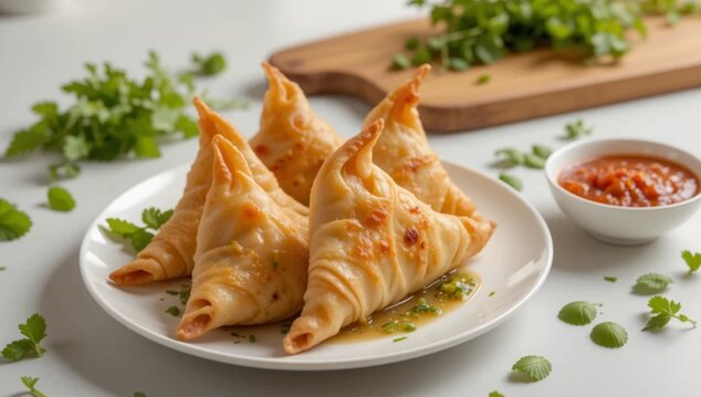 طرز تهیه سمبوسه میگو: لذت طعم در هر لقمه