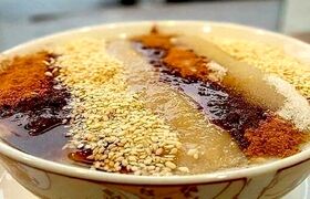 حلیم گندم با گوشت گوسفند برای سفره افطار + روش تهیه