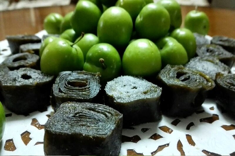 طرز تهیه لواشک گوجه سبز خوشمزه خانگی