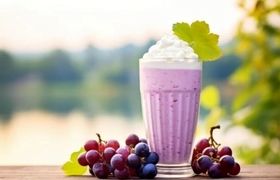 طرز تهیه شیک با شیره انگور