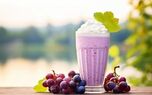 طرز تهیه شیک با شیره انگور