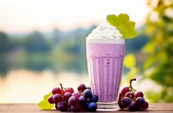 طرز تهیه شیک با شیره انگور