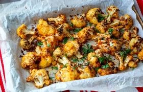 طرز تهیه گل کلم کبابی خوشمزه و رژیمی