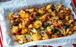 طرز تهیه گل کلم کبابی خوشمزه و رژیمی