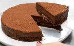 طرز تهیه چیزکیک شکلاتی یخچالی بدون فر