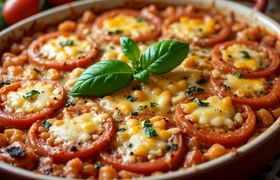 طرز تهیه گراتین گوجه فرنگی، یک غذای خوشمزه و سالم