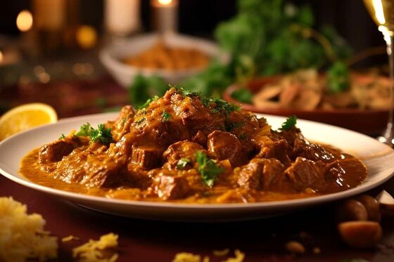 طرز تهیه خورشت شاهی قورمه یا شاهی کورما