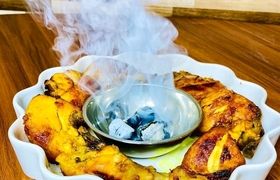 ران مرغ دودی ؛ طعمی جدید و خوشمزه بدون منقل و آتش