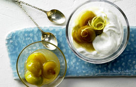 طرز تهیه کمپوت گوجه سبز در خانه