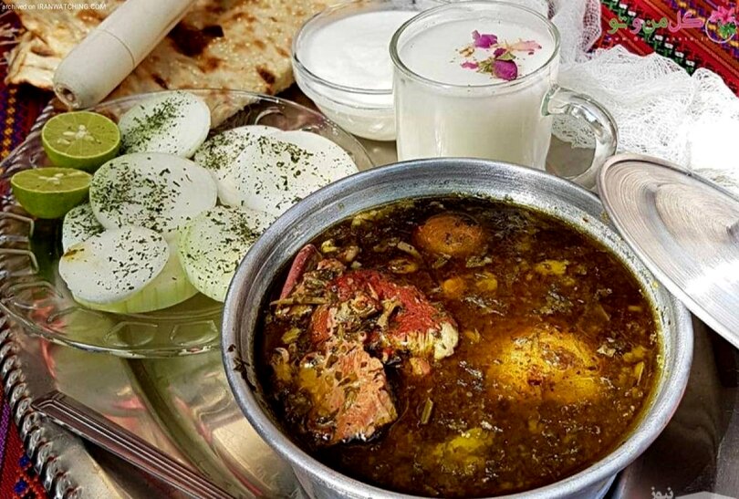 طرز تهیه آبگوشت مرزه (خشک یا تازه)
